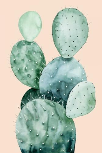 Cactus on Coral II Poster Print - Grace Popp (15 x 24)