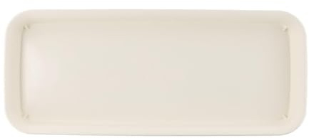 Sottovaso per piante, in resina ispessita, rettangolare, per interni ed esterni, per protezione delle superfici per piante domestiche, senza fori (beige, M)