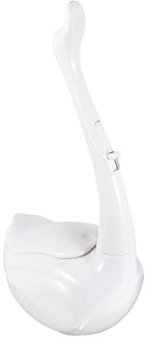 Mikinona Creative Swan Toilet Brush Set Disposable Toilet Brush Head Cleaning Tools for Home Includes and