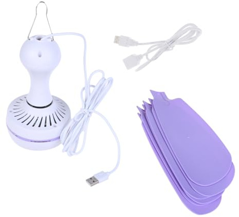Xinsheinelry Petit ventilateur de plafond d'intérieur portable avec télécommande pour ventilateur de bureau USB d'intérieur