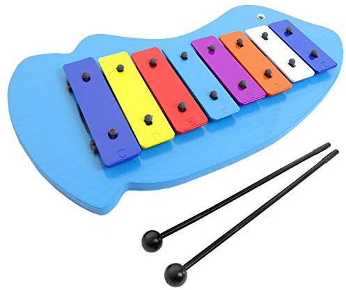 keepdrum Kinder Glockenspiel Musik-Spielzeug Fisch