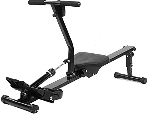 Magnetisches Rudergerät für Zuhause, Klappbar mit Digitalem Monitor, Leises Bremssystem, Verstellbares Pedal, Stahlkonstruktion, Fitness Training