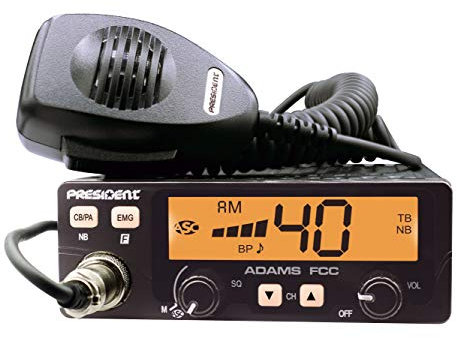 President Elettronica ADAMS Fcc Cb Radio 7 Colori