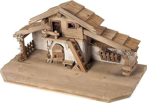 Dekoprojekt Krippenstall Stall Ettal