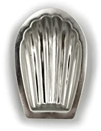 Matsunaga Seisakusho Silver Single Piece Madeleine with Silicone, Pack of 5