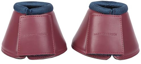 Harry's Horse Hufglocken Springglocken Excellent Klettverschluss (L, bordeaux)