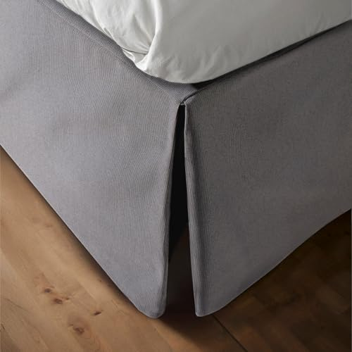 10XDIEZ Cache-sommier (Gris - Lit 160cm)