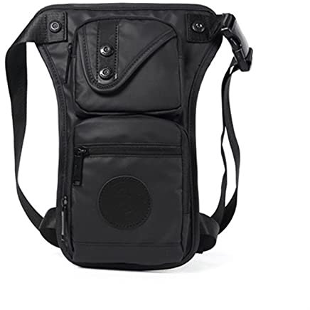 Beintasche,Beintasche Motorrad,Oberschenkeltasche Langlebige Bein-Taillentasche for Männer, Motorrad-Drop-Tasche, lässige Schulter, wasserdichtes Nylon, Hüftgürtel, Oberschenkel-Taillentasche (Color
