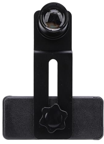 Yechiry Smartphone Camera Adapter, 12.5X Eyepiece Microscope Eyepiece Tube 23.2mm, Microscope Lens Adapter with Smartphone Camera Mount for Microscopic Viewing