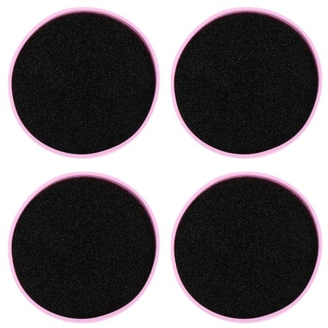 IWOWHERO Caja de Limpieza para Brochas de Maquillaje y Esponja Limpiadora de Pinceles 4 Piezas, para Eliminar Pigmentos, Adecuado para Maquillaje Seco en Casa