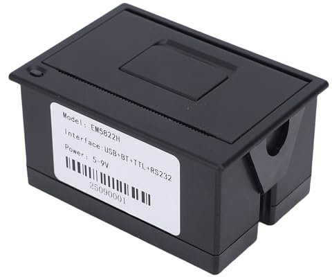 Denash Eingebetteter Thermodrucker, 58 Mm BT USB RS232 Serieller Druck, POS ESC Textgrafiken 1D 2D Barcodes