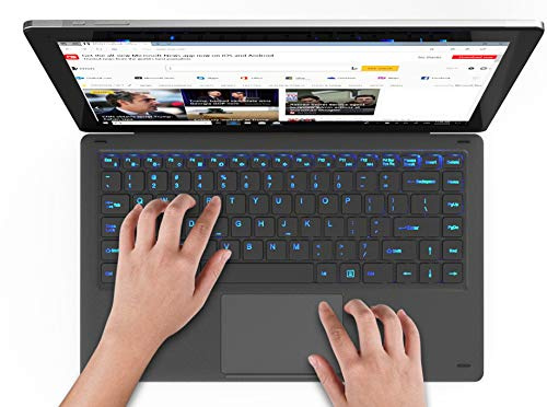 dwk ALLDOCUBE Knote X Pro13.3 Pollici 2 IN 1 Tablet 2560 * 1440 IPS Windows 10 Intel Gemini Lake N4100 8GB RAM 128GB ROM Tipo C Tablet PC (inclusa tastiera retroilluminata)