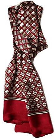 UK_Stone Halstuch Herren 100% Seide Schal Vintage Pattern Seidenschal Herrenschal,