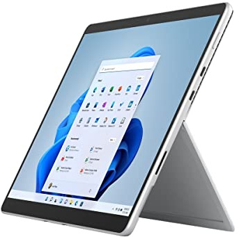 Microsoft Surface Pro 8 4G LTE 128 GB 33 cm (13 Zoll) Intel Core i5 8 GB Wi-Fi 6 (802.11ax) Windows 11 Pro Platin
