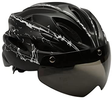 BESPORTBLE Fahrradhelm Mit Abnehmbarer Brille Für Mountainbikes Und Rennräder Leicht Und Belüftet Für Komfort Bei Outdoor-aktivitäten