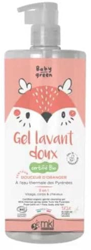 MKL Green Nature Baby Green Mildes Bio-Waschgel 1 L