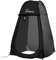 WolfWise Pop-Up Duschzelt, Toilettenzelt, Umkleidezelt, Tragbar Camping Duschkabine WC Zelt Mobile Umkleidekabine Outdoor Klozelt Sichtschutz Geräumiges Privatzelt Lagerzelt für Wandern Strand Schwarz