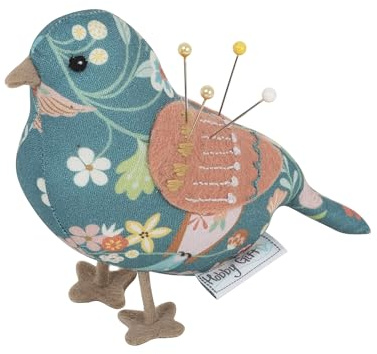 Hobby Gift PCBƴ Weiches Nadelkissen aus schickem Stoff, Vogelvoliere, (d/w/h) 5 x 13.5 x 10.5cm