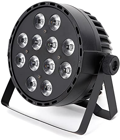 RGB LED par Licht 120W PAR64 12 RGBW 4In1 Par CAN DMX512 Scheinwerfer für Show Bar DJ KTV Disco Geburtstag Party Halloween