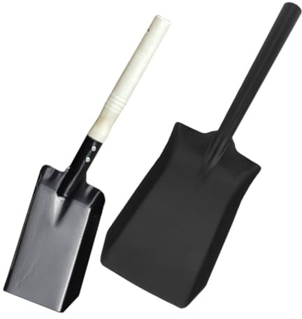 POPETPOP 2piezas Mini Pala para Flores Pala de Hierro Duradera de Jardín Práctica para Jardinería Granja Jardín Herramienta de Plantación Doméstica sin Mango para Cultivar Vegetales