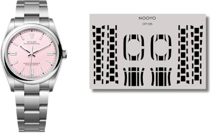 NOOYO Schutzfolie für Rolex Oyster Perpetual 36 Schutz für Gehäuse, Schließe und Armband