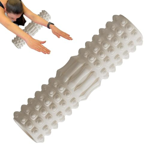 Roller di massaggio muscolare - Roller yoga per supporto lombare | Migliorare il recupero generale, liberare il rullo di ginnastica, il rullo muscolare, il rullo di yoga per il rilascio della