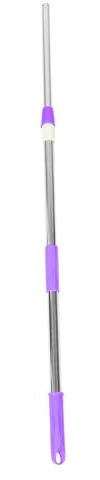 MOBUTOFU Floor Mop Pole Replacement Stainless Steel Stick for Broom Pole Extendable Mop Handle Wall Cleaning Broom Handles Replacement
