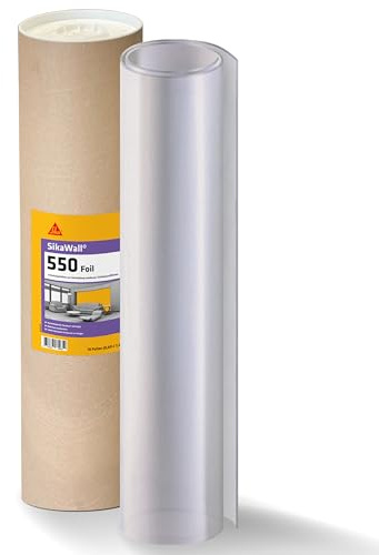 SIKA - Betonoptik-Schalungsfolie - SikaWall-550 Foil - 1,25 x 0,8m | Für moderne Wandflächen in Betonoptik - Ergänzung zur Spachtelmasse - Einfache Anwendung - Schalungsfolie
