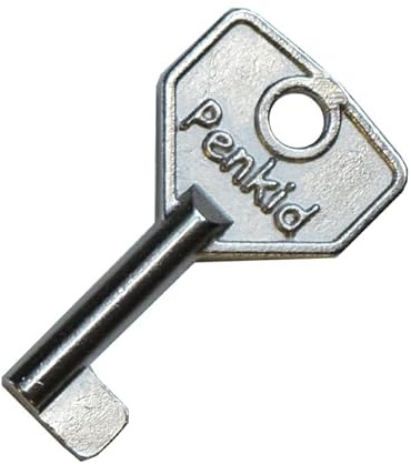 Penkid Window Restrictor Key – Metal Cut Key for Safety Window Lock & Child Security Restrictors (1 Pack)