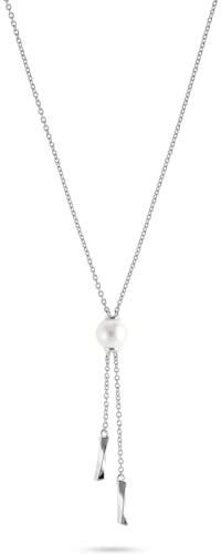 JETTE Damen-Kette 925er Silber, recycelt Muschelkern 32031727
