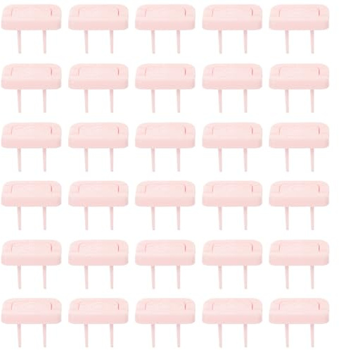 BESPORTBLE Copertura Sicurezza Prese Elettriche e Rosa 30 Pezzi in Pp per Protezione Anti-scossa Ragazzo Ragazza per Presa Elettrica Domestica
