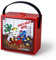 LEGO 40511733 Ninjago Lunchbox with Handle, Plastic, Bright-Red
