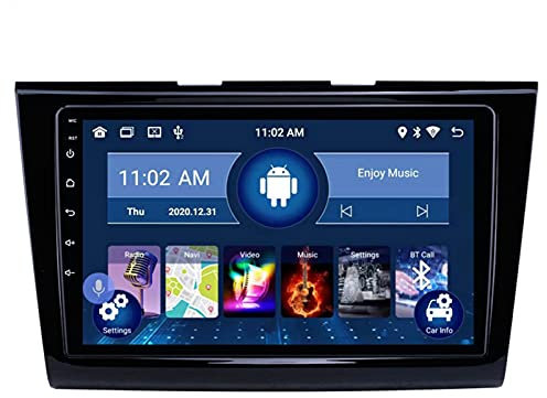 Autoradio Android 12 Lettore Multimediale GPS Navigazione FM USB Auto FM Video Dvd Player con 9 Pollici Touchscreen Screen WiFi Bluetooth Lettore Player per Ford Taurus 2015-2018