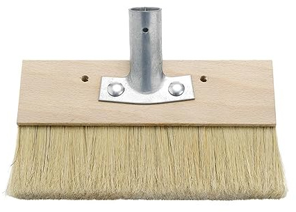 varivendo Versiegelungsbürste Flächenstreicher mit Stielhalter - 20 cm Breite für Farblack und Holzlasuren - Deckbürste für qualitätsbewusste Maler
