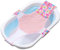 Gtuzkheu Bagnetto Supporto Sedile Regolabile,Cuscino Vaschetta Bagnetto Neonato,Riduttore Vaschetta Bagnetto Neonato,Tappetino da Bagno,Rete Bagnetto Sedile Inserto (rosa)