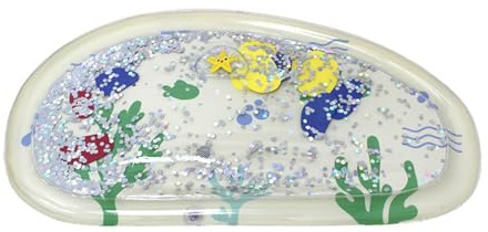Tummy Time vattenmatta - PVC, lekmatta för vattensensor, supporter för tidig utforskning | Cool Activity Sensory Toys, Crawling Māt For Home Påsk Dusch Säng Golv Spjälsäng Bath