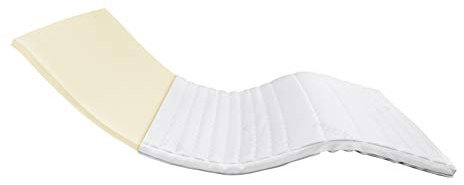 AM Qualitätsmatratzen Visco Topper 100x200cm H2 - Made in Germany - Oeko TEX zertfizierter Memory Foam Topper 100x200 mit Lyocell Bezug - Druckentlastende & viscoelastische Matratzenauflage 100x200