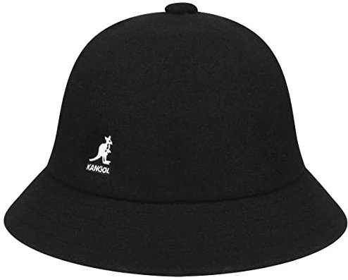 Kangol Unisex Wolle, lässig Baskenmütze, Schwarz, 60