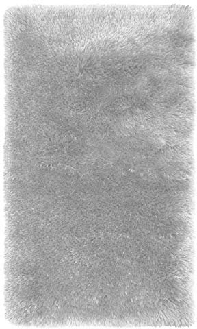 Juicy Couture Kendra Shag Accent Teppich, 91,4 x 152,4 cm, silberfarben