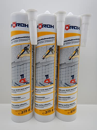 FÖRCH UNTERDECKBAHNKLEBER UNTERDECKBAHN KLEBER UV BESTÄNDIG NAGELDICHTUNG 310ML (3)