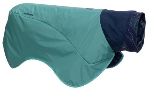 RUFFWEAR Dirtbag saugfähige Hundedecke, schützt nach dem Spaziergang mit dem Hund Ihr Auto und Ihr Zuhause vor Schmutz und Matsch, Größe: Large, Aurora Teal