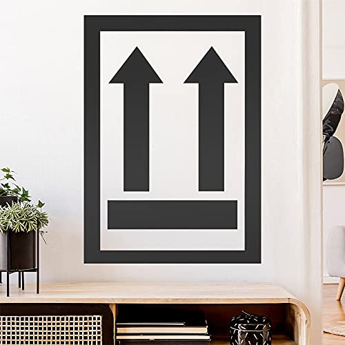 Nicht stürzen - Oben Wandtattoo Wandaufkleber Wall Sticker - Dekoration, Küche, Wohnzimmer, Schlafzimmer, Badezimmer