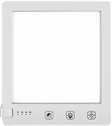 Lampada Per La Terapia Della Luce, 10000 Lux Dimensioni Compatte Luce ​Terapeutica, Con 3 Modalità Colore, 4 Impostazioni Del Timer, Contro Il Disturbo Affettivo Stagionale,Bianca