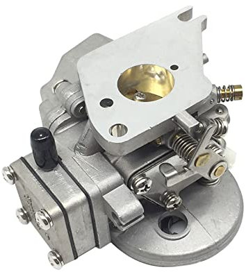 Downwind Boot Vergaser Außenborder Carburettor Rebuild Kit Assy Aluminium kompatibel mit Yamaha 2 Strich 5 6 PS Außenborder Motorbootzubehör Marine