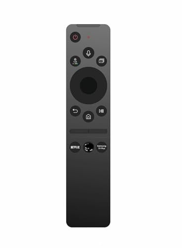 Sasung Replacement Remote Control for Smart TV with Voice Control Supports All Sasung LED QLED 4K 8K Curved TVs 3 Shortcut Buttons Netlix Smsung TV Plus Pr Video