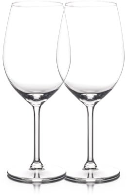 Smartphoto verres à vin rouges personnalisés - Gravure de qualité supérieure - Cadeau de Saint-Valentin, cadeau de Noël, cadeau d'anniversaire, cadeau de mariage - Lot de 2