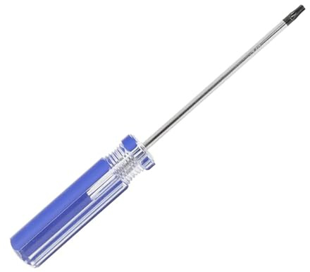 Tournevis Torx magnétique, tournevis de précision T8 Cr-V de sécurité, tournevis étoile magnétique pour réparation domestique (longueur : 130 mm)