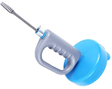 HOMSFOU Desatascador De Drenaje Manual De Inoxidable Limpiador De Tuberías Para Fregadero y Ducha Herramienta Flexible Para Eliminar Atascos De Pelo y Objetos Sólidos