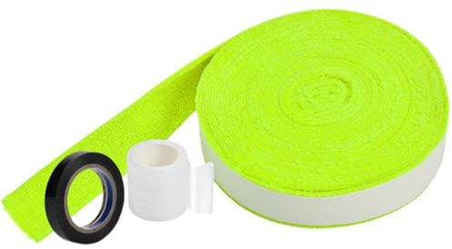 Luxylei 10 M Frottee-Hockey-Band, Tennis-Badminton-schläger-overgrip, Anti-rutsch-schlägergriff-Finishing-Band, Squash-schläger-Stick-Griff, Super Saugfähiger Ersatzgriff