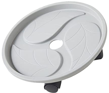 HIAKDOFT Palet De Plástico Engrosado Soporte para Macetas Jardinera Rodante para Uso Casa Maceta Móvil Ruedas para De Palé Jardinera Rodante